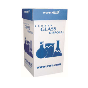 Glass disposal box cat. no. 119-0036