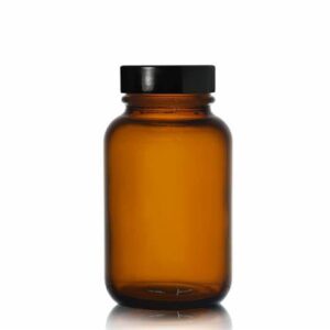 Screw top jar 120ml amber